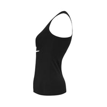 Load image into Gallery viewer, UNIQUE BLACK RACEBACK TANK TOP WOMENS TSHIRT
