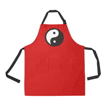 Load image into Gallery viewer, YING YANG UNIQUE NAIL TECH SMOCK APRON
