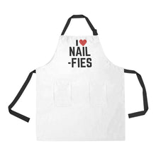 Load image into Gallery viewer, NAIL FIE UNIQUE NAIL TECH APRON SMOCK 2 COLORS