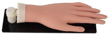 Load image into Gallery viewer, FAKE RUBBER Mannequin Hand with Stand and Flexible Fingers MANICURE