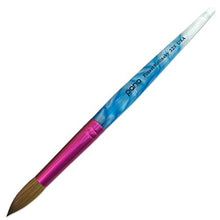 Load image into Gallery viewer, DESIGNER Acrylic Nail Brush Kolinsky Hair SIZE 6,8,10,12,14,16,18,20,22