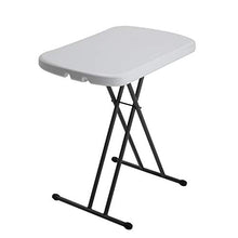 Load image into Gallery viewer, Adjustable MOBILE NAIL TECH Folding Table White