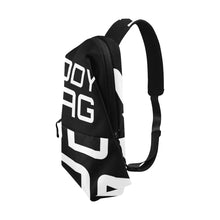 Load image into Gallery viewer, BODY BAG CROSS BODY MESSENGER BLACK AND WHITE Chest Bag