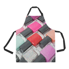 Load image into Gallery viewer, NAIL POLISH NAIL TECH APRON SMOCK
