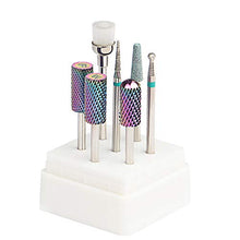 Load image into Gallery viewer, Ceramic Nail Drill Bits 7Pcs Nails File Bit 3/32" Acrylic Gel Nails