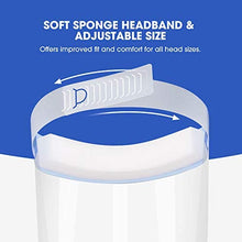 Load image into Gallery viewer, Nail Tech 10pcs Safety Face Shields