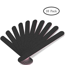 Load image into Gallery viewer, 10x 180/100 Black Heavy Duty Nail Files