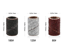 Load image into Gallery viewer, 300pcs Sanding Bands 80 120 180 Grits Each 100pcs + Master Bit