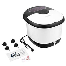 Load image into Gallery viewer, Foot Spa Bath with Heat and Massage and Bubble Jets, Motorized Shiatsu Jets