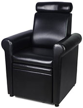 Load image into Gallery viewer, Black Pedicure Foot Spa Station Chair (FOOT TUB NOT INCLUDED)
