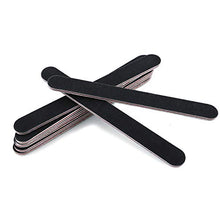 Load image into Gallery viewer, 10x 180/100 Black Heavy Duty Nail Files