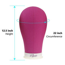 Load image into Gallery viewer, 22-24 COLORFUL 22-24 Inch Canvas Mannequin with Stand AND 4 GIFTS!