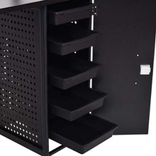 Load image into Gallery viewer, Manicure Nail Table, Steel Frame Nail Station Table Manicure Salon Spa Table Nail Art Desk