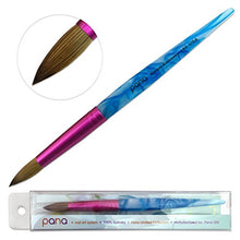 Load image into Gallery viewer, DESIGNER Acrylic Nail Brush Kolinsky Hair SIZE 6,8,10,12,14,16,18,20,22