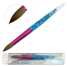 Load image into Gallery viewer, DESIGNER Acrylic Nail Brush Kolinsky Hair SIZE 6,8,10,12,14,16,18,20,22