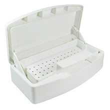 Load image into Gallery viewer, Nail Sterilization Box Alcohol Plastic Disinfection Nail Tray Easy Cleaner