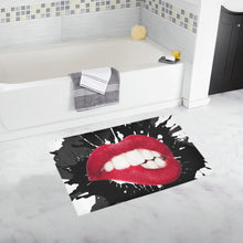 Load image into Gallery viewer, Makeup Lips Bath Rug 20''x 32''