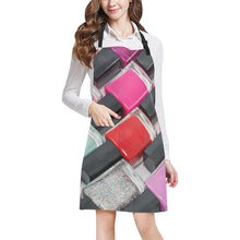Load image into Gallery viewer, NAIL POLISH NAIL TECH APRON SMOCK