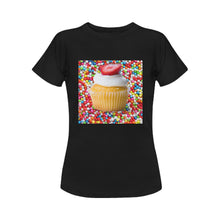 Load image into Gallery viewer, UNIQUE NOVELTY WOMENS CUPCAKE TSHIRT 3 COLORS