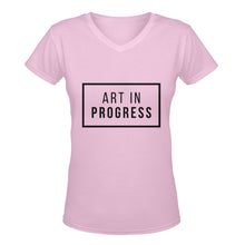 Load image into Gallery viewer, UNIQUE WOMENS TSHIRT 6 COLORS UP TO XXL (BLK PRINT)