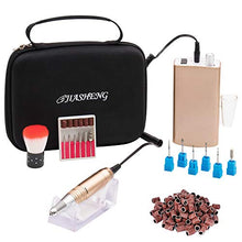 Load image into Gallery viewer, GOLD Professional Rechargeable Nail Drill Machine 30,000RPM WITH BAG AND TOOLS