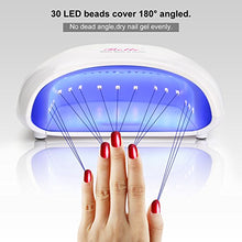 Load image into Gallery viewer, Belle 48W PROFESSIONAL UV LED Nail Lamp, Tribal Print GEL Nail Lamp