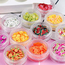 Load image into Gallery viewer, 3D Fruit Slices Nail Art Decorations Strawberry lime Slices