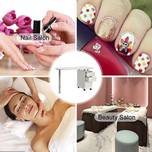 Load image into Gallery viewer, WHITE Nail Table Portable Manicure Table Station