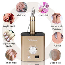 Load image into Gallery viewer, CHAMPAGNE PROFESSIONAL 30,000 RPM Nail Drill for Acrylic Nails