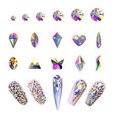 Load image into Gallery viewer, OVER 1600PCS AB Crystal FLATBACK Rhinestones Set