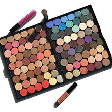 Load image into Gallery viewer, Double Sided Magnetic Empty Palette with Divider, Holds over 100 Standard Sized Eyeshadow Pans