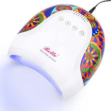 Load image into Gallery viewer, Belle 48W PROFESSIONAL UV LED Nail Lamp, Tribal Print GEL Nail Lamp