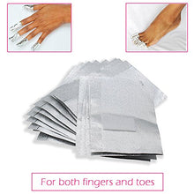 Load image into Gallery viewer, Nail Remover Foil Wraps + 1x Steel Remover Scraper Cuticle Pusher Kit