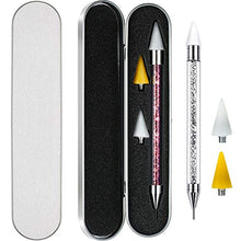 Load image into Gallery viewer, 2 Pieces Wax Rhinestone Picker Dotting Pen