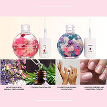 Load image into Gallery viewer, 2Pk Blossom Scented Cuticle Oil Infused with Real Flowers Twin Pack