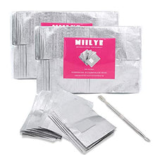 Load image into Gallery viewer, Nail Remover Foil Wraps + 1x Steel Remover Scraper Cuticle Pusher Kit