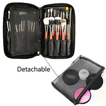 Load image into Gallery viewer, Makeup Brush Organizer Makeup Artist Case with Belt Strap Holder 3 COLORS