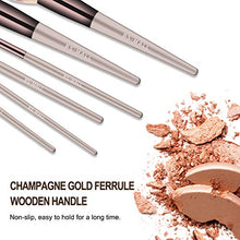 Load image into Gallery viewer, Makeup Brush Set 18 Pcs Premium Synthetic Foundation Powder Concealers Eye shadows Blush