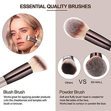 Load image into Gallery viewer, Makeup Brush Set 18 Pcs Premium Synthetic Foundation Powder Concealers Eye shadows Blush