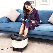 Load image into Gallery viewer, Foot Spa Bath with Heat and Massage and Bubble Jets, Motorized Shiatsu Jets