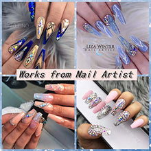 Load image into Gallery viewer, OVER 1600PCS AB Crystal FLATBACK Rhinestones Set