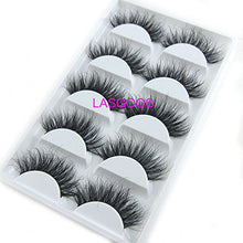 Load image into Gallery viewer, 2Box/Lot 3D Real Mink False Eyelashes TOTAL 10 PAIRS