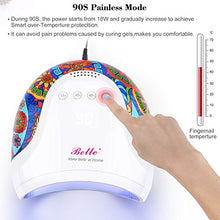Load image into Gallery viewer, Belle 48W PROFESSIONAL UV LED Nail Lamp, Tribal Print GEL Nail Lamp