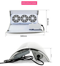 Load image into Gallery viewer, Nail Dust Suction Collector Nail Vacuum Cleaner Professional Nail Art Salon Manicure Machine Nail Art Equipment : Beauty