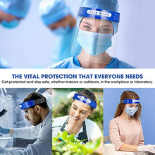 Load image into Gallery viewer, Nail Tech 10pcs Safety Face Shields