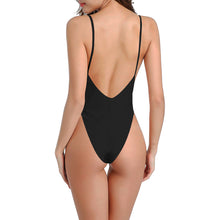 Load image into Gallery viewer, VACAY BLACK Sexy Low Back Black One-Piece Swimsuit up to 3XXX