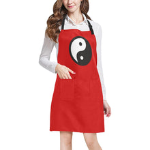 Load image into Gallery viewer, YING YANG UNIQUE NAIL TECH SMOCK APRON
