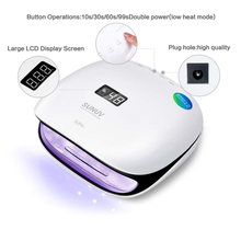 Load image into Gallery viewer, SUNUV 48W UV LED Light Lamp Nail Dryer for Gel Polish with Auto Sensor Professional Nail Art Tools SUN4 Black