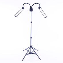 Load image into Gallery viewer, CLDRHD Dual Arm LED Portable Lighting Lamp,Mobile Phone Bracket,Designed for Lash, Tattoo, Nail and Makeup Artists or Photography, Reading, Streaming
