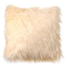Load image into Gallery viewer, SINGES Fluffy Throw Pillow Covers 16 Inch Faux Fur Cushion Cover Square Decorative Shag Pillow Case for Sofa Bed Car Couch Office Home Decor